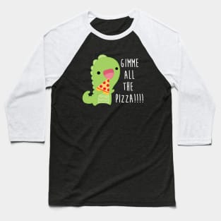 All The Pizza Baseball T-Shirt